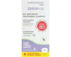 Kit complet de traitement anti-poux Alphanova Kids Zéropou