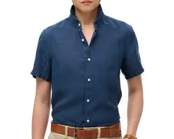 Superdry Vacation Linnen SS Overhemd Heren - Maat M
