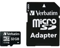 Verbatim VB-44083 Microsdhc Geheugenkaart Klasse 10 32 Gb