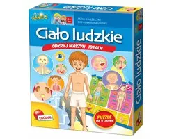 Lisciani I'm a Genius Menselijk Lichaam Puzzel 120 Delen