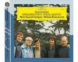 Melos Quartet, Mstislav Rostropovich - Schubert: String Quintet D 956 (CD)