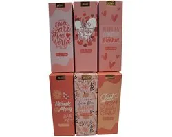 De La Mare parfumset, 6 bloemengeuren voor dames