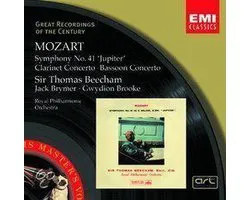 Mozart: Symphony no 41, Clarinet Concerto etc / Beecham, Brymer et al
