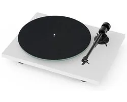 Pro-Ject T1 EVO Phono - Ingebouwde Voorversterker – Handgemaakt – Plug & Play – Wit