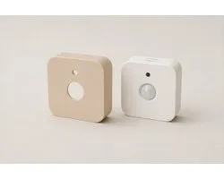 Philips Hue Bewegingssensor Cover Beige – Strakke Kap voor Hue Motion Sensor – Minimalistisch Design Accessoire