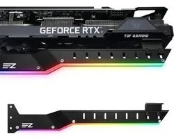 ARGB GPU Houder met LED Verlichting voor Videokaarten - Ondersteuning voor RX6700 en RTX3090