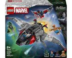 LEGO ǀ Marvel Avengers: Doomsday Quinjet Vliegtuig Speelgoed voor Kinderen 76347