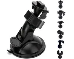 Dash Cam Mount, S10 Pro Suction Cup Dash Camera Mount Houder met 10+pcs scharnieren voor Rove Apeman Chortau Roav Nexar iiwey Rexing Z-Edge Old Shark YI ... 98% Auto Dash Camera's