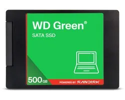 Western Digital Green WDS100T5G0A 500 GB 2.5" SATA III 3D NAND