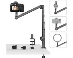 bras de microphone professionnel - QuadCast Boom Arm Stand / support de microphone, bras de microphone support de microphone réglable standard 43,4 x 32,2 x 6,5 cm
