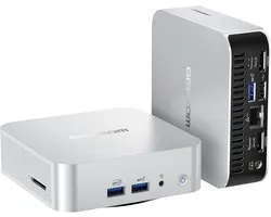 Mini-PC GEEKOM A7 – AMD Ryzen 5 7535HS – Graphiques AMD Radeon™ 780M – Windows 11 Pro – (8 cœurs 16 threads, jusqu'à 5,2 GHz – 16 Go de RAM 512 Go de SSD – 8K, Mini PC avec, Mini Ordinateur, PC de jeu, PC pour jeux e