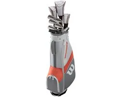 Golfset voor rechtshandige vrouw Wilson Golf 1200 TPX 1,5,6,7-S,P,B