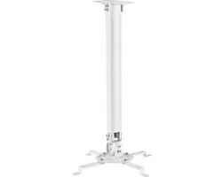 Support de plafond pour projecteur Reflecta Prometheus, fixation au plafond, pivotant, distance sol-plafond (max.) : 900 mm , Wit