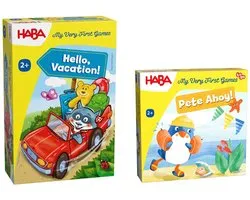 Haba Set van 2 spellen vanaf 2 jaar: Op reis + Piet Ahoi