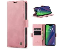 Solidenz Hoesje - Geschikt voor iPhone 16 Pro Max - Urban Book - Roze