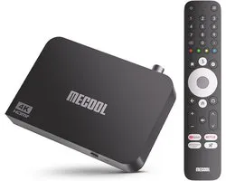 4K Android TV Box met DVB-T/T2 Tuner, HDR 10+, Dolby Audio, Dual WiFi en Google Certificering