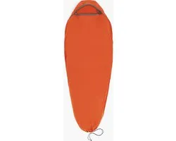 Sea to Summit - Doublure de sac de couchage en polaire Reactor - Momie avec cordon de serrage - Standard - Sac en drap