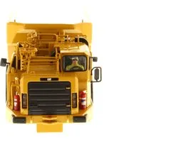 Cat AD60 ADT Dumptruck pour l'exploitation minière et la construction de tunnels - avec éclairage LED - 1:50 - Diecast Masters