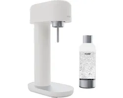 Mysoda Ruby 2 White Silver - aluminium, design bruiswatertoestel