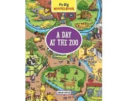 My Big Wimmelbook: A Day at the Zoo