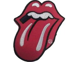 The Rolling Stones - Classic Tongue Patch - Rood