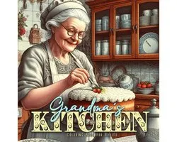 Grandma´s Kitchen Coloring Book for Adults