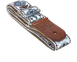 Fame Pro Guitar Strap Weave (Blue) - Gitaarband