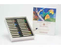 Set of oil pastels Sennelier 24 pcs landscape