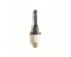 Petit mandrin de perçage – Mandrin sans clé à queue hexagonale – Plage de serrage ø0,50 mm – ø4,00 mm