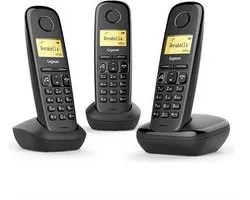 Gigaset A270 - Trio DECT telefoon - Zwart