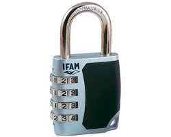 Combinatieslot IFAM C45S Staal Zink 6,3 mm (4,45 cm)