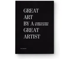 Printworks Frame Boek - Great Art - Tekenmap - Zwart