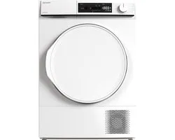 Sharp KDNHA9S6PWEBX – warmtepomp droger – 9 kg – energie label E – 15 programma’s – LED binnenverlichting – wit –