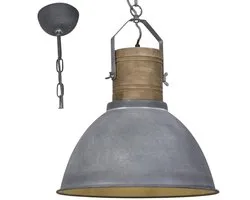 Brilliant FRIEDA - Hanglamp - Bruin;Zilvergrijs