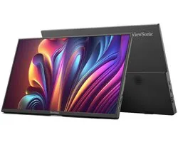 Moniteur Viewsonic Va1650 16 pouces pour ordinateur/ordinateur portable, Fhd, Hdmi, Usb-C, Haut-parleur