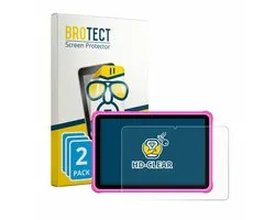 BROTECT - Screenprotector voor FASTWD L231-EEA 10.1" - Folie Beschermfolie transparant 2 Stuks