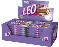 Barres de chocolat Milka LEO - 32 x 33 grammes