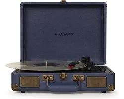 Crosley Cruiser Plus platenspeler, navy, bluetooth