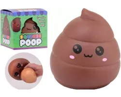 Jumbo Johntoy speelgoed grote squeeze drol stressbal multicolor.