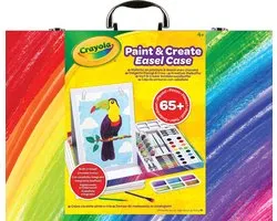 Crayola - Hobbypakket - Verfkoffer Voor Kinderen - Schildersezelkoffer