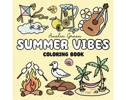 Summer Vibes Coloring Book