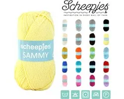 Scheepjes - Sammy - 122 Geel - set van 10 bollen x 100 gram