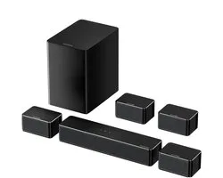 Mura - Sound system - Soundbar - Speaker - Box - Surround Set - Subwoofer - Set van 6 - 3D Virtueel Audio - App Control - Zwart
