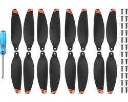 Drone Propellers - Voor DJI Mavic Mini 2 propellers - Standaard Propellers - Zwart/Oranje