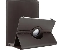 Housse pour tablette Cadorabo pour Medion LifeTab X10311 en MARRON - Housse de protection à 360 degrés en similicuir avec fonction de support et bande élastique