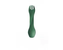 Human Gear - GoBites BIO - Herbruikbaar - Bestek - Spork - Medium Green - campingbestek