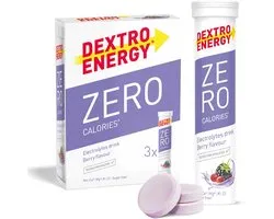 Dextro Energy Zero Calories Berry - Elektrolyten Sportdrank - Suikervrij - Electrolytes Drink - 3 x 20 tabletten (30 Liter)