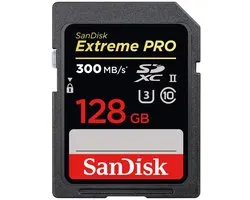SanDisk Extreme PRO | 128GB SDXC Geheugenkaart | UHS-II Klasse 10