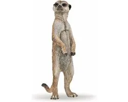 Set van 2 stuks plastic speelgoed figuur dieren stokstaartjes van 7 cm
