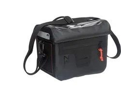 New Looxs Varo Stuurtas Fiets - 100% Waterdicht - Afneembaar - Voor KLICKfix systeem - 9,5 liter - Zwart
